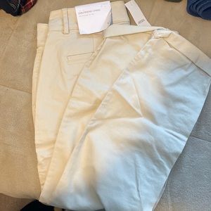 Loft Girlfriend Chino- skim through the hip